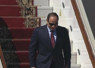 رئیس جمهوری مصر پس از 30 سال وارد بغداد شد