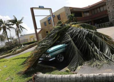 طوفان ایرما و خسارات آن در جزایر فلوریدا